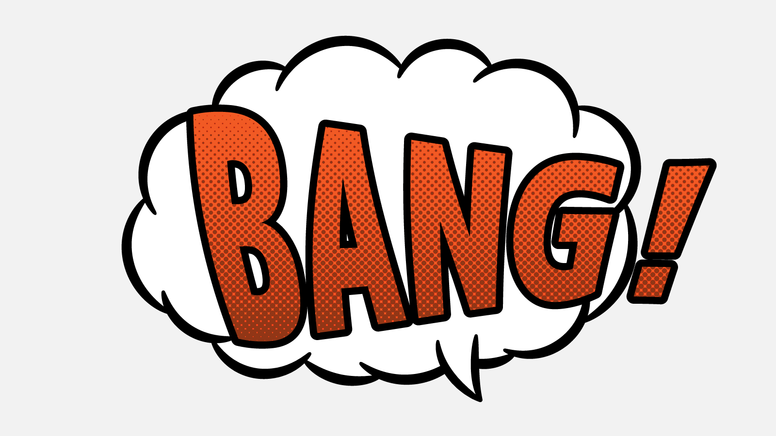 アメコミ風の立体文字を作る方法